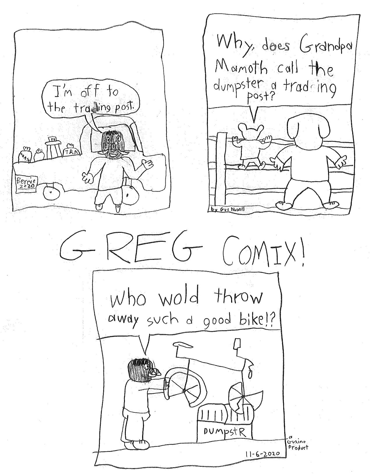 Comics by Gus Nuxoll photo 3
